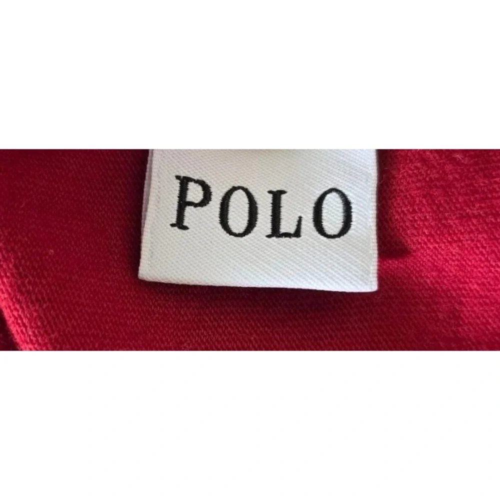 Polo Ralph Lauren‎ Kids Red Polo Bear Graphic Cotton T-Shirt Size M 8-10